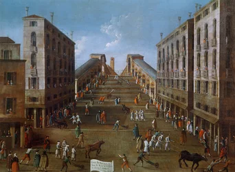 Bullfighting at the Rialto Bridge